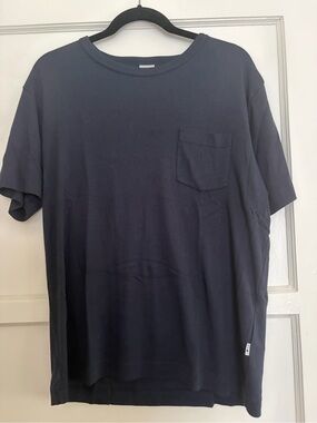 Nn07 - Arnold Tee 3476 Men's Pocket Crew Neck T-Shirt - Navy